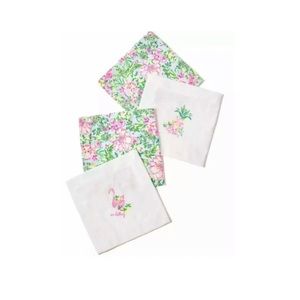 Lilly Pulitzer Printed Napkin Set “Seasalt Blue”